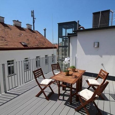 Luxury 2-Floor Rooftop Apartment With Terrace In The City Center Vienna Exterior photo